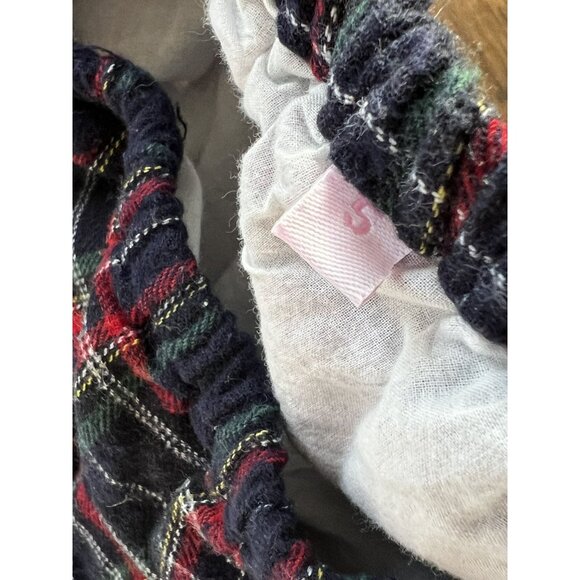 Wears Pink/The Paper Doll Clothing Holiday Tartan Plaid Dress Sz 5 - Picture 14 of 15